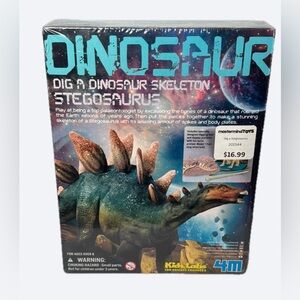 2 for $20/ NEW Dinosaur Dig a Stegosaurus Skeleton Kit